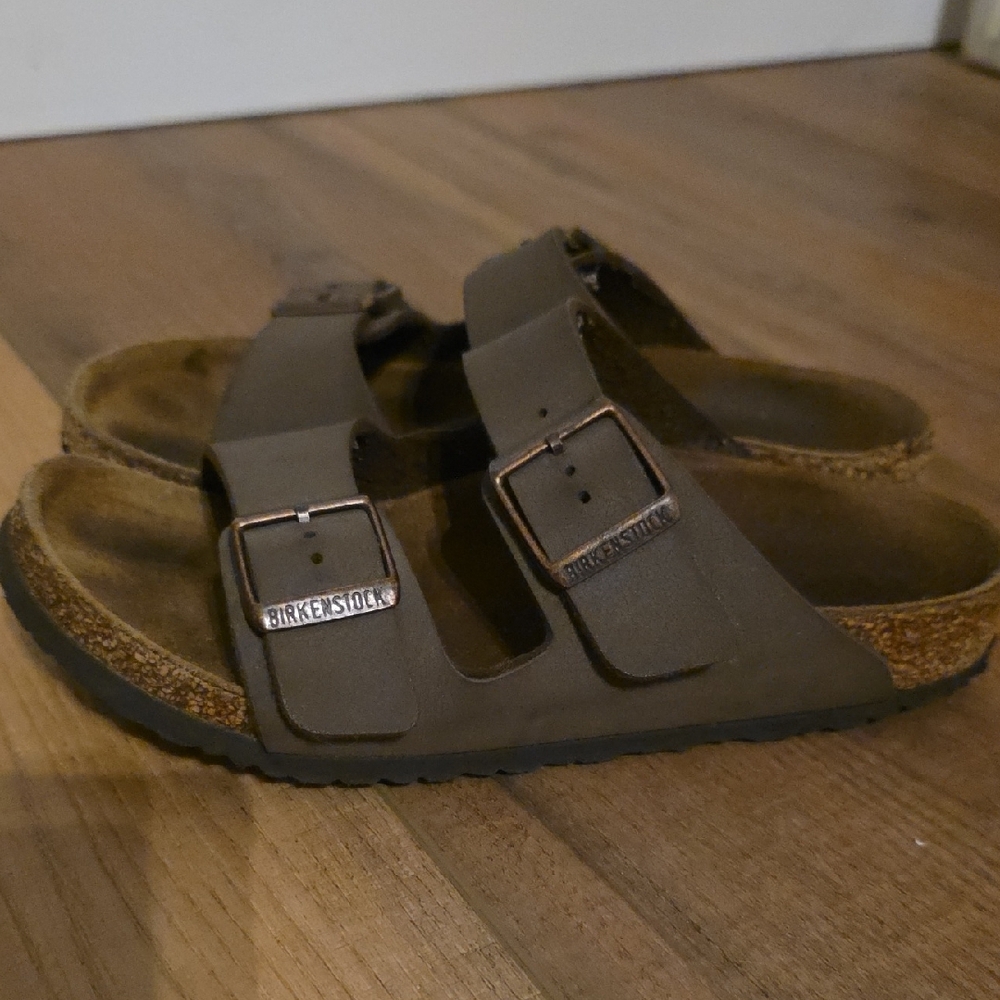Birkenstock Dark Brown Sandals with Buckles - Picture 3 of 5